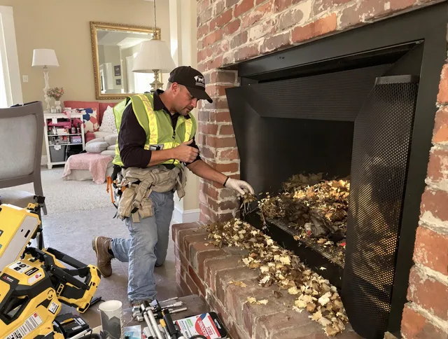 Safe screening installation by Mahoning Chimney Sweep in Mahoning, OH