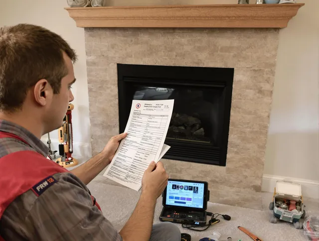 Thorough chimney inspection by Mahoning Chimney Sweep in Mahoning, OH